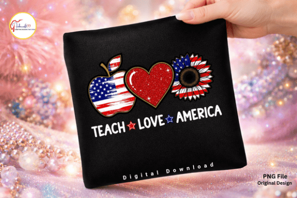 4th of July Teach Love America Teacher