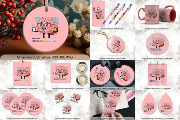 Brain Loading Cute School Sublimation: The Ultimate Digital Asset Bundle for Educators and Crafters