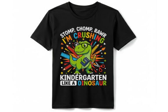 Crushing Kindergarten Dinosaur T-Shirt: A Guide for Parents and Creators