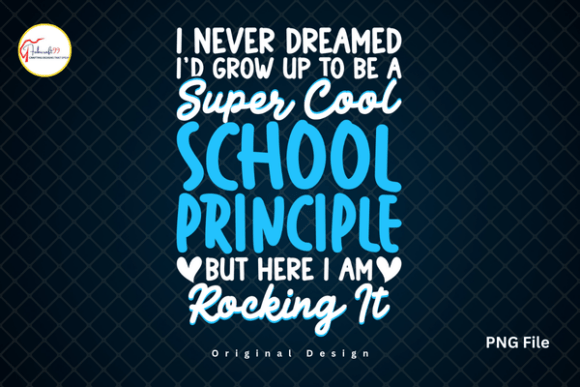 Evaluating the Super Cool School Principal PNG for Custom Apparel and Gift Projects