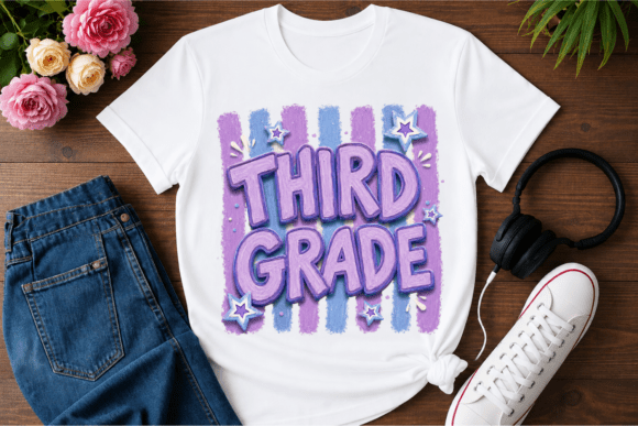 Revitalizing Classroom Identity with the Third Grade Shirt PNG: A Strategic Asset for Educators and Creators