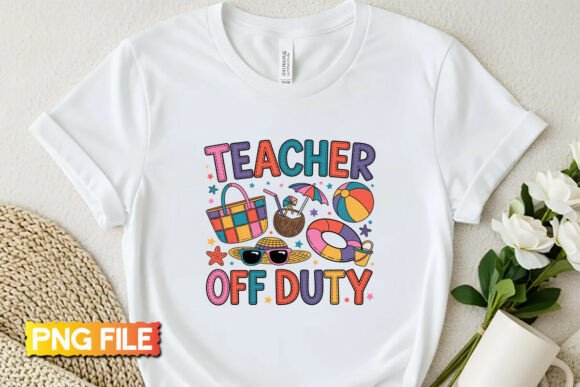Teacher Off Duty Summer Club PNG Design: A Comprehensive Guide to Digital Assets for Educators and Creators