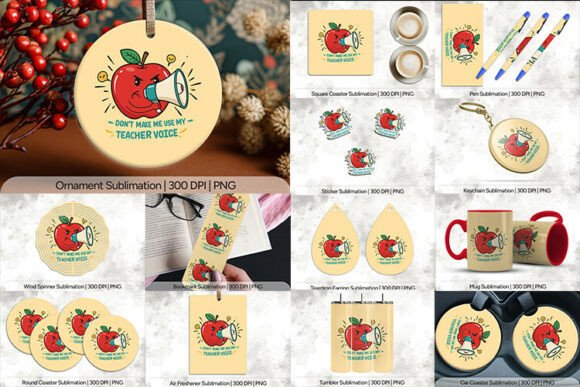 Teacher Voice Funny Apple PNG: A Practical Review of the Digital Asset Bundle