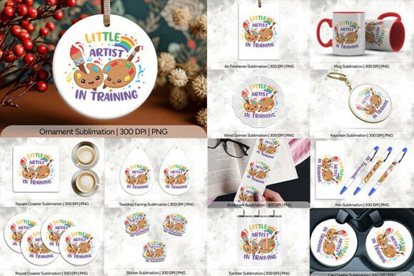 Unlocking Creativity: The Ultimate Guide to the Little Artist Sublimation PNG Bundle
